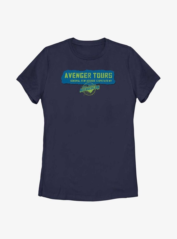 Marvel Ms. Avenger Tours Avengercon Womens T-Shirt