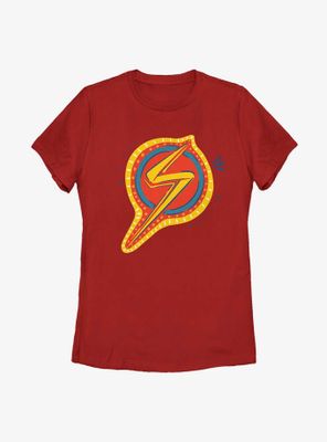 Marvel Ms. Decorative Symbol Womens T-Shirt