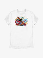 Marvel Ms. Embiggen Badge Womens T-Shirt