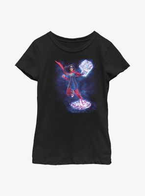 Marvel Ms. Hero Big Fist Youth Girls T-Shirt