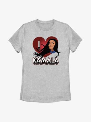 Marvel Ms. I Heart Kamala Womens T-Shirt