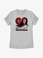 Marvel Ms. I Heart Kamala Womens T-Shirt