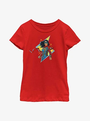 Marvel Ms. Lightning Doodle Youth Girls T-Shirt