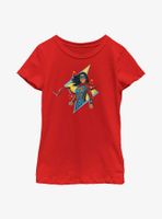 Marvel Ms. Lightning Doodle Youth Girls T-Shirt