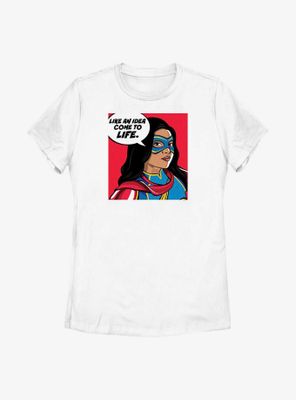 Marvel Ms. Idea Come To Life Womens T-Shirt