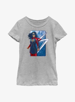 Marvel Ms. Posterized Hero Shot Youth Girls T-Shirt