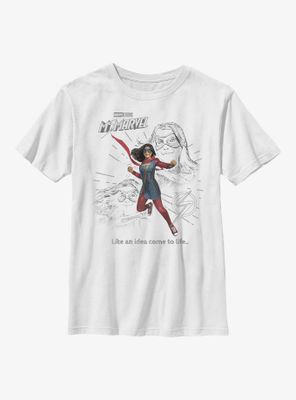 Marvel Ms. Living Idea Youth T-Shirt