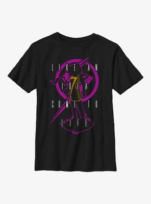 Marvel Ms. Silhouette Youth T-Shirt