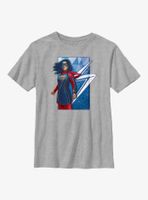 Marvel Ms. Posterized Hero Shot Youth T-Shirt