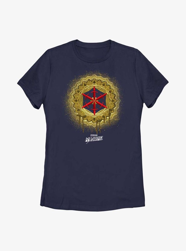 Marvel Ms. Six Red Dagger Badge Womens T-Shirt