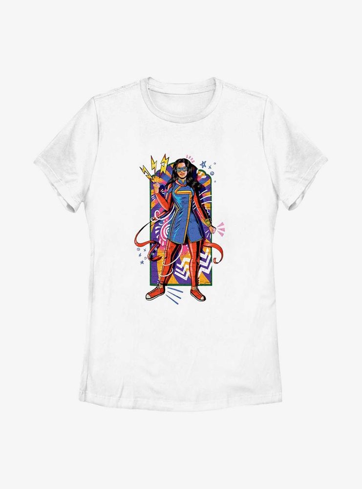 Marvel Ms. Sketchy Kamala Womens T-Shirt