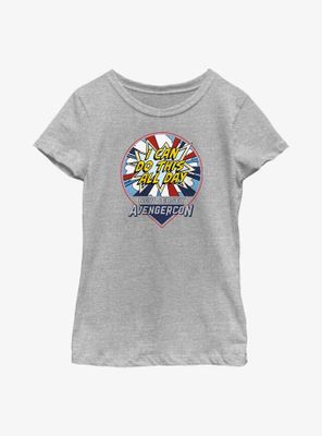 Marvel Ms. All Day Avengercon Youth Girls T-Shirt