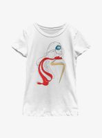 Marvel Ms. Continuous Line Youth Girls T-Shirt