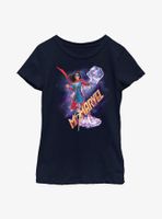 Marvel Ms. Crystal Hero Shot Youth Girls T-Shirt