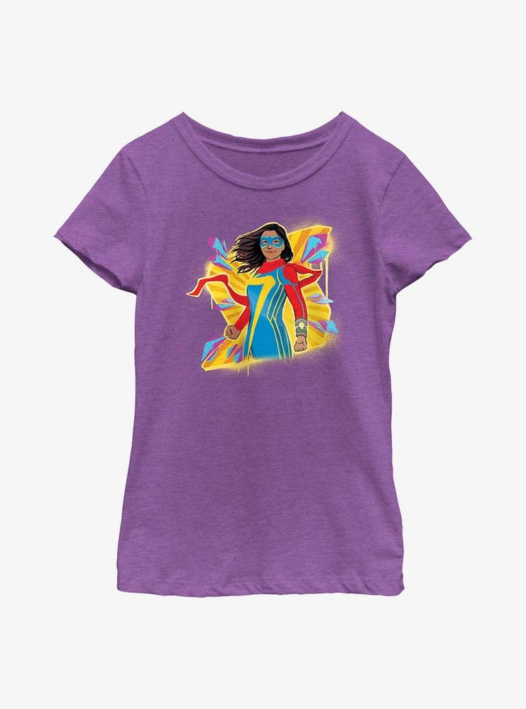 Marvel Ms. Graffiti Youth Girls T-Shirt