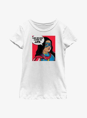 Marvel Ms. Idea Come To Life Youth Girls T-Shirt
