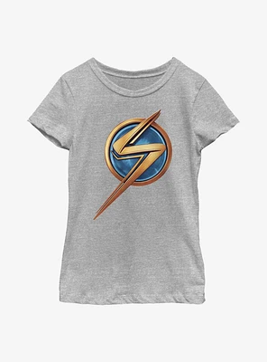 Marvel Ms. Logo Icon Youth Girls T-Shirt