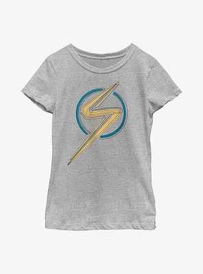 Marvel Ms. Marvel. Badge Youth Girls T-Shirt