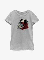 Marvel Ms. Red Dagger Badge Youth Girls T-Shirt