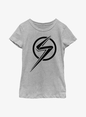 Marvel Ms. Single Color Youth Girls T-Shirt