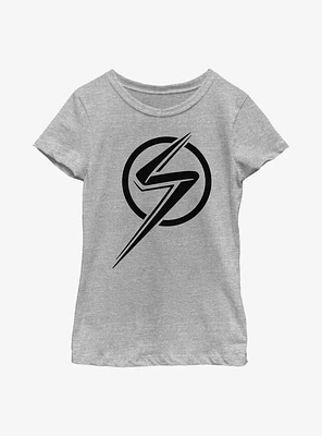 Marvel Ms. Single Color Youth Girls T-Shirt