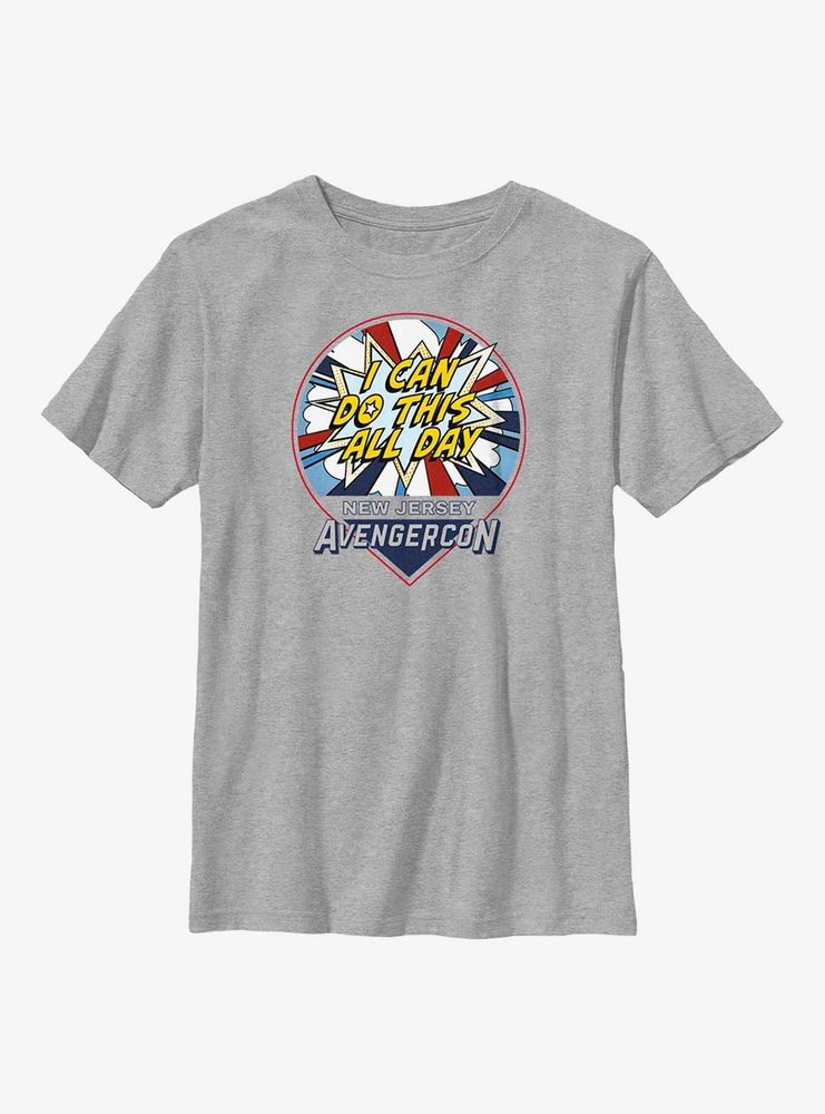 Marvel Ms. All Day Avengercon Youth T-Shirt