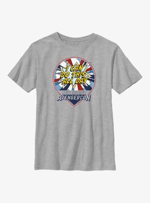 Marvel Ms. All Day Avengercon Youth T-Shirt