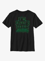 Marvel Ms. Always Angry Unless I'm At Avengercon Youth T-Shirt