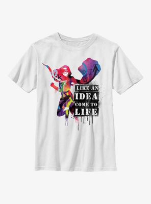 Marvel Ms. Come To Life Youth T-Shirt