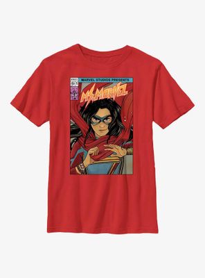 Marvel Ms. Comic Cover Youth T-Shirt