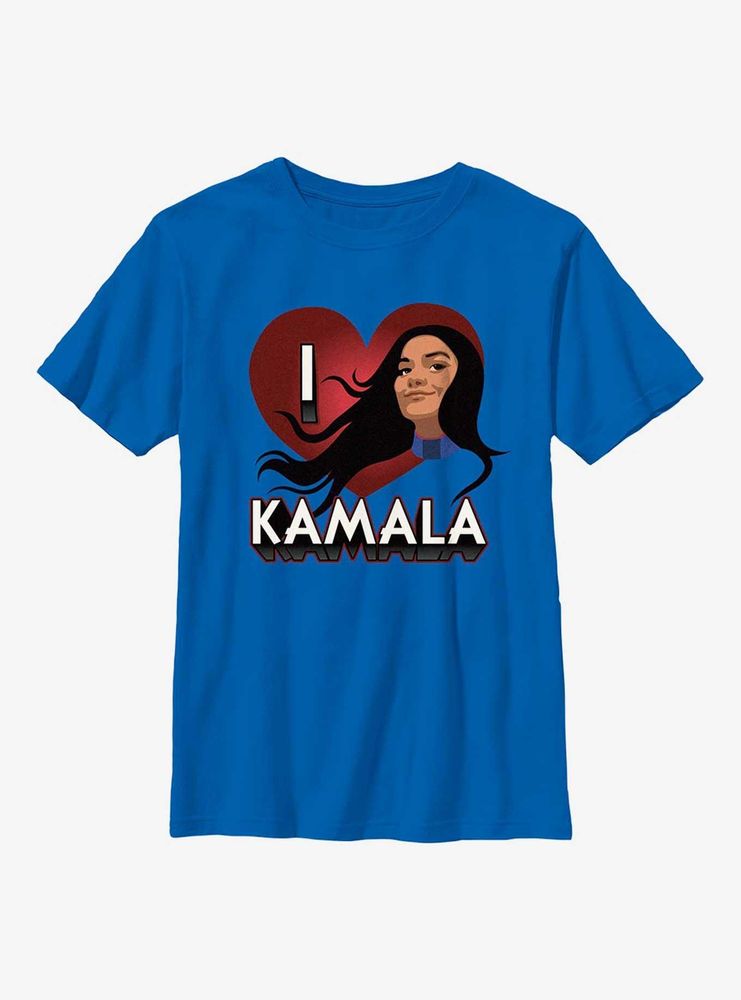 Marvel Ms. I Heart Kamala Youth T-Shirt