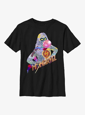 Marvel Ms. Marvelous Figure Youth T-Shirt