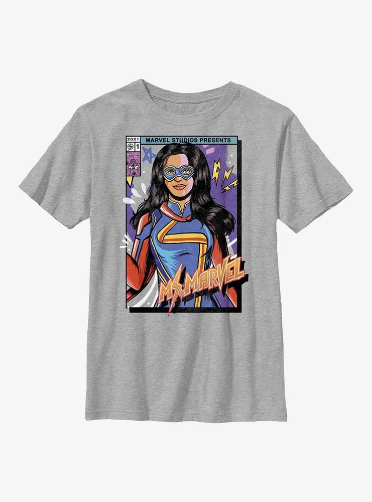 Marvel Ms. Cover Youth T-Shirt