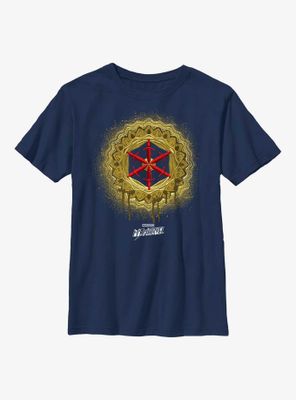 Marvel Ms. Six Red Dagger Badge Youth T-Shirt