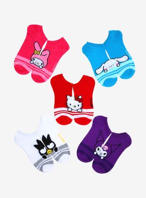 Sanrio Hello Kitty & Friends Character Stripe Sock Set