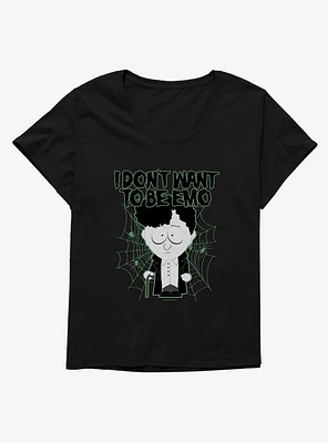 South Park I Don't Want To Be Emo Girls T-Shirt Plus