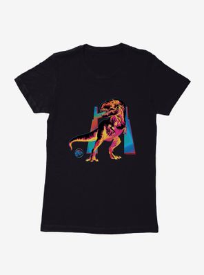 Jurassic World Infrared T-Rex Womens T-Shirt