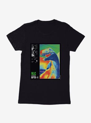Jurassic World Infrared Velociraptor Womens T-Shirt