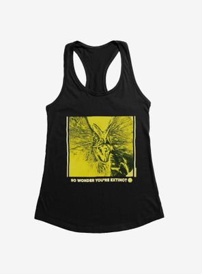 Jurassic World No Wonder You're Extinct Womens Tank Top