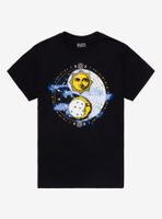 Yin-Yang Celestial Boyfriend Fit Girls T-Shirt