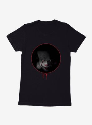 IT Pennywise Evil Stare Womens T-Shirt