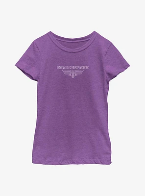 Disney Pixar Lightyear Star Outline Youth Girls T-Shirt