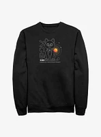 Disney Pixar Lightyear Sox Outline Sweatshirt