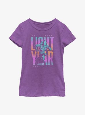 Disney Pixar Lightyear Buzz Words Youth Girls T-Shirt