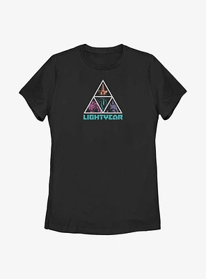 Disney Pixar Lightyear Pyramid Womens T-Shirt