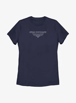 Disney Pixar Lightyear Star Outline Womens T-Shirt