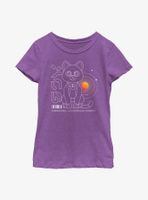 Disney Pixar Lightyear Sox Outline Youth Girls T-Shirt
