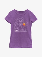 Disney Pixar Lightyear Sox Outline Youth Girls T-Shirt