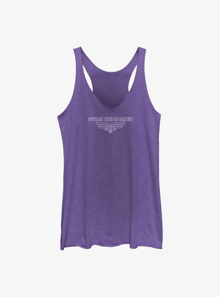 Disney Pixar Lightyear Star Outline Womens Tank Top