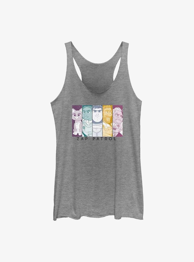 Disney Pixar Lightyear Zap Patrol Womens Tank Top